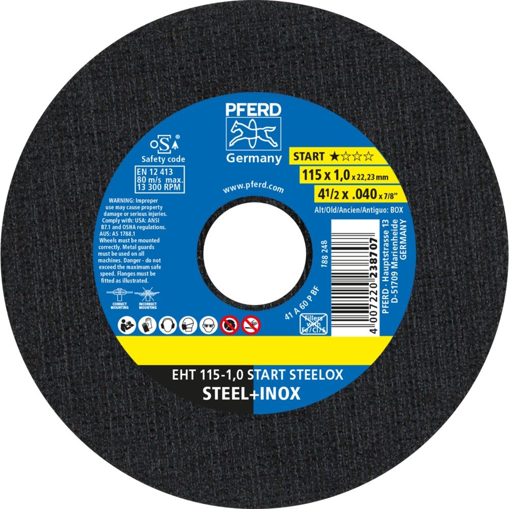 Trennscheiben EHT 115-1,0 MM START STEELOX