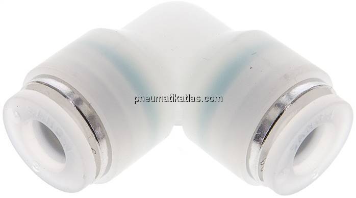 Winkel-Steckanschluss 6mm, IQS-ES LE/PVDF