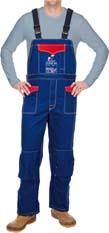 Latzhose Gewebe, Fire Fox, Gr. XXXL WELDAS