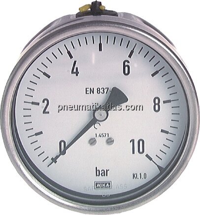 Exemplarische Darstellung: Chemie-Manometer waager