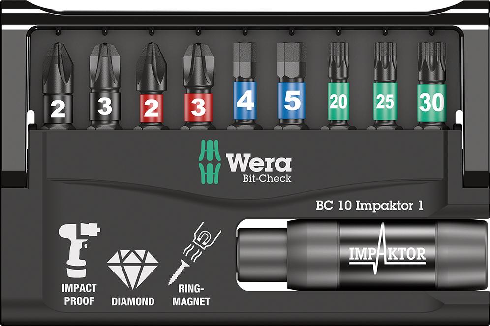 Bit-Satz Bit-Check 10 Impaktor 1 Wera