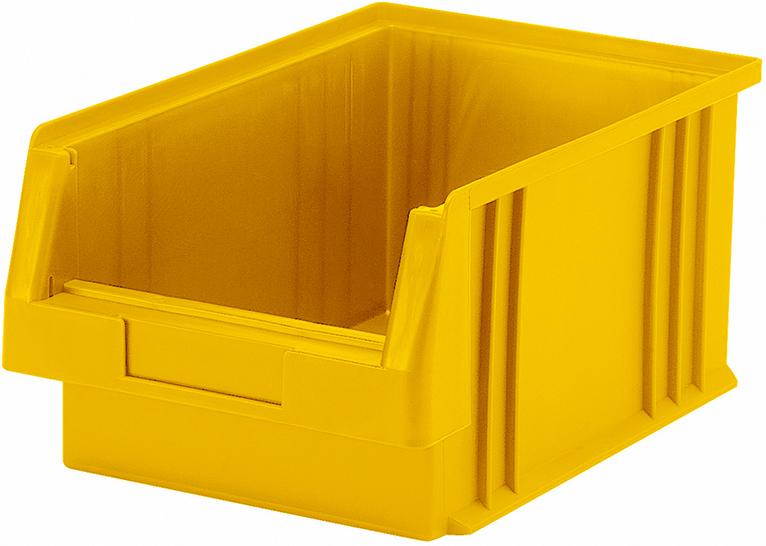 Sichtlagerkasten PLK 2 B213xT330xH150 mm gelb LA-KA-PE