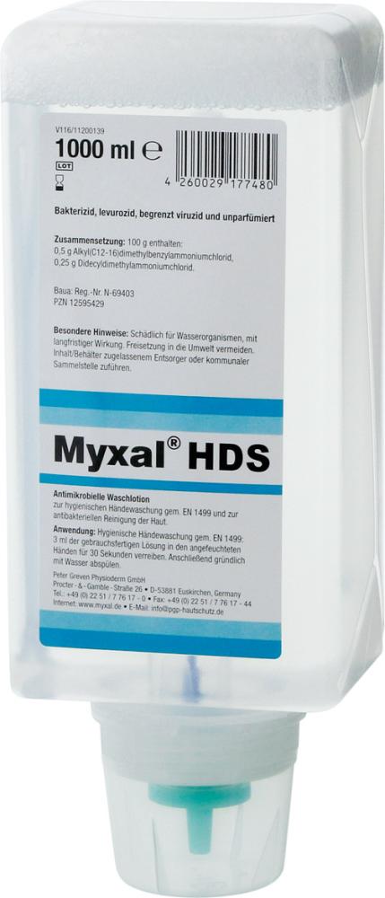 Händedekontamanitation Myxal HDS, 1000ml Variof.