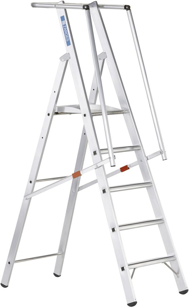 Plattformleiter ZAP Safemaster S 5 Stufen Plattformhöhe 1,32 m Arbeitshöhe 3,32 m ZARGES