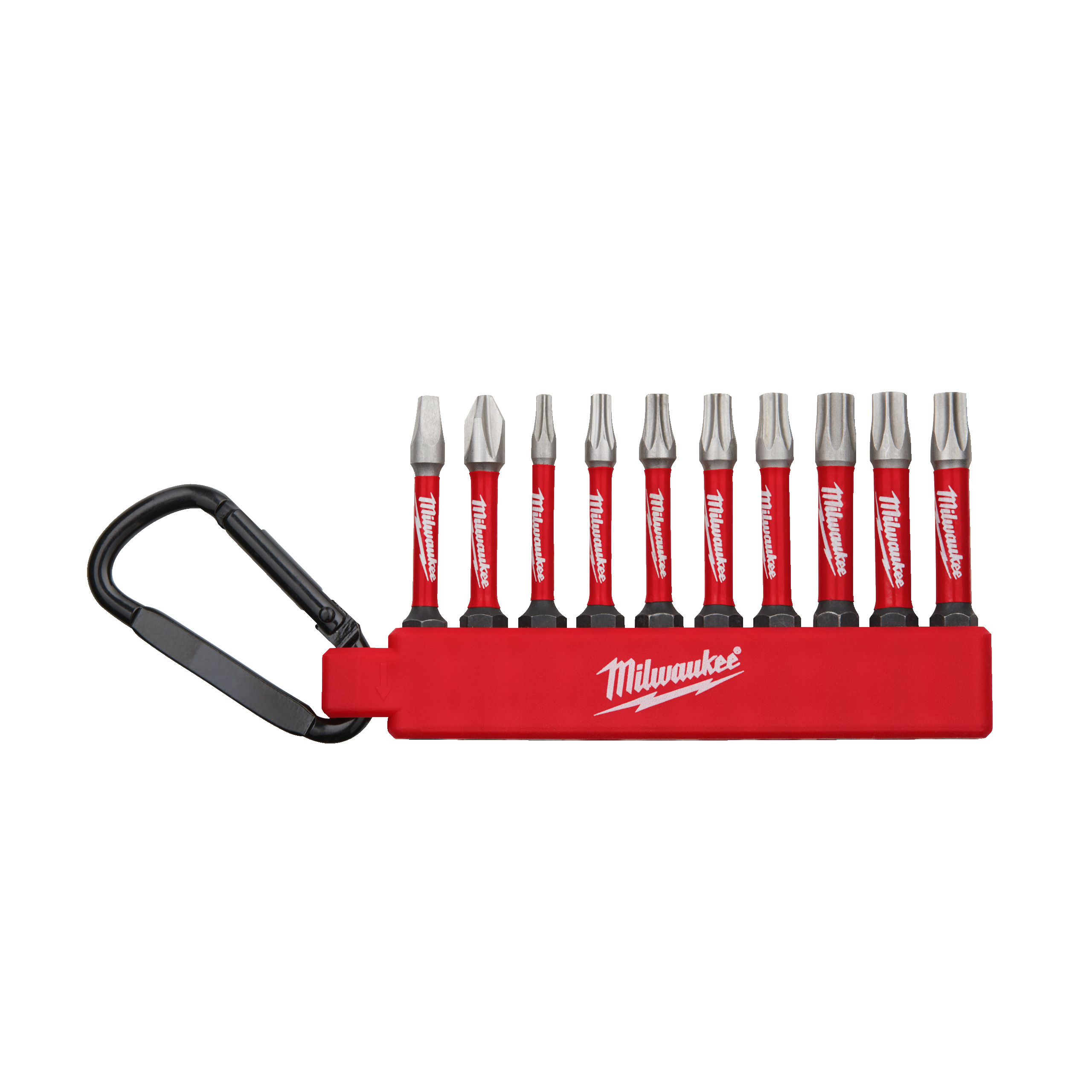 SHOCKWAVE Carabiner Set 1 10 teilig PH/PZ/TX