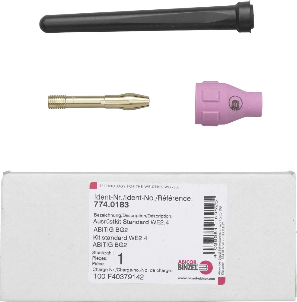 Ausrüstkit Standard Abitig Gr. 2 We 2,4 mm BINZEL