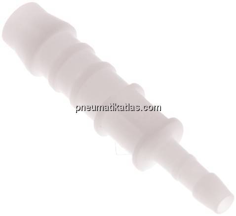 Schlauchverbindungsrohr 8 (5/16")mm-4mm, POM