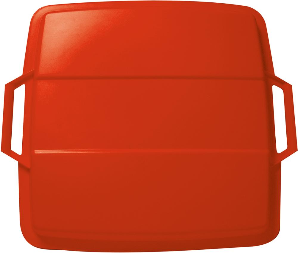 Deckel 90 l rot für Transportbehälter