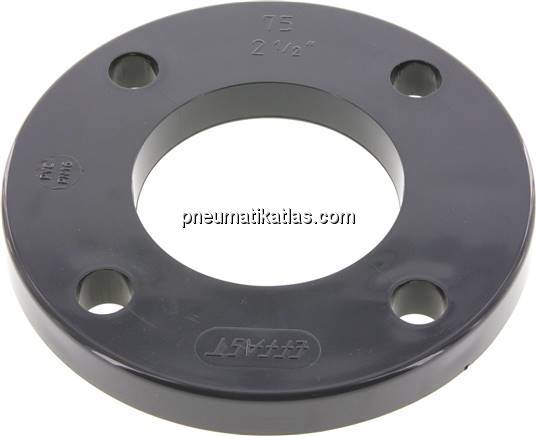 Losflansch DN65-PN16 (DIN), PVC-U, 75mm