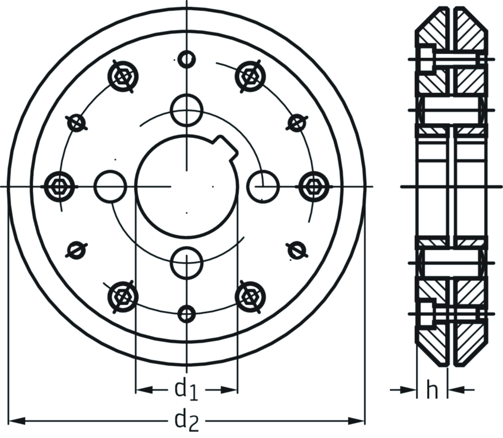 Mitnehmerring FS1352-SET