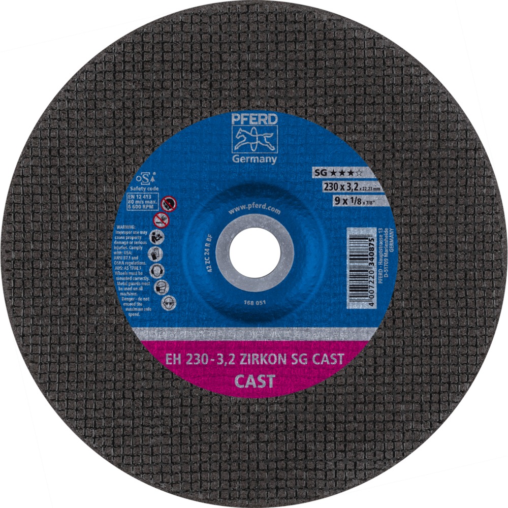 Trennscheiben EH 230-3,2 ZIRKON SG CAST