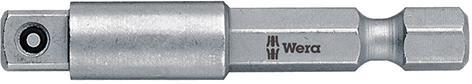 Steckschlüssel-Adapter 1/4" für Einsätze 3/8" 50mm Wera