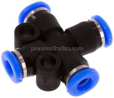 Kreuz-Steckanschluss 3mm, IQS-Mini Kreuz-Steckanschluss 3mm, IQS-Mini