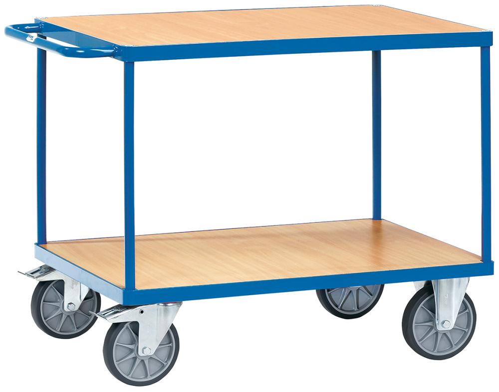 Tischwagen 2403 600kg 2 Böden 1200x800mm fetra