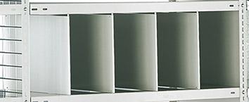 Stecktrennblech 40mm 800x390 lichtgrau