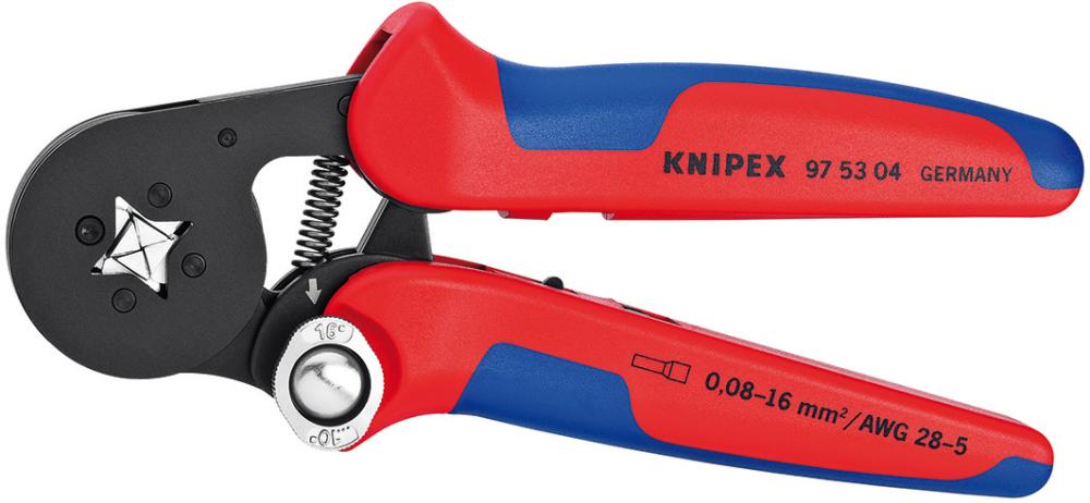 Aderendhülsenzange 4-kant 0,08-16qmm KNIPEX