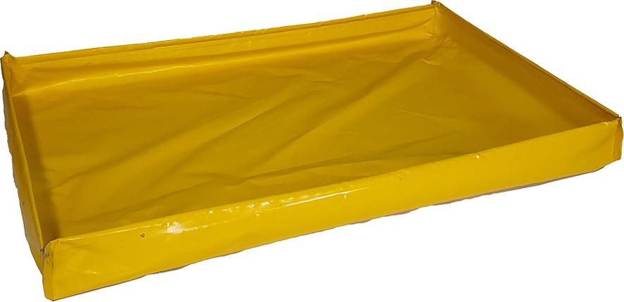 Faltwanne Quick L1200xB800XH120 mm Auffangvolumen 115 l PVC
