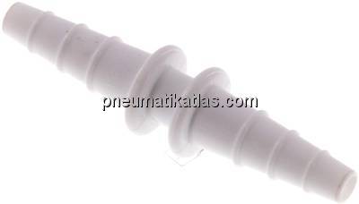 Universal-Schlauchverbindungsrohr 5 - 7 x 5 - 7mm, Polypropylen