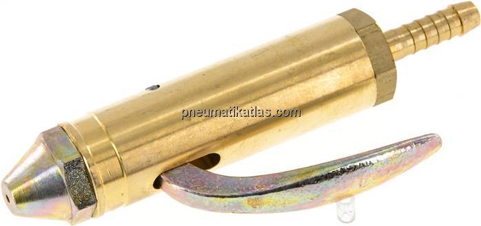 Gerader Ausblashahn, Schlauchtülle 6 (1/4")mm