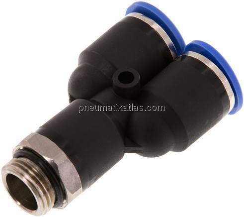 Y-Steckanschluss G 3/8"-12mm, IQS-Standard