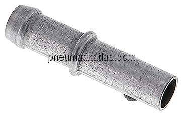 Schlauchnippel Rohr 12, Schl. 11 - 12mm, Stahl verzinkt