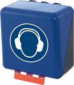 Aufb.Box SECU Midi Standard, f. Gehörschutz, blau