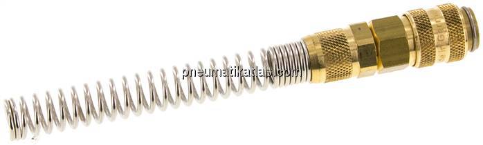 Kupplungsdose (NW5) 8x6mm Schlauch m. Knickschutz