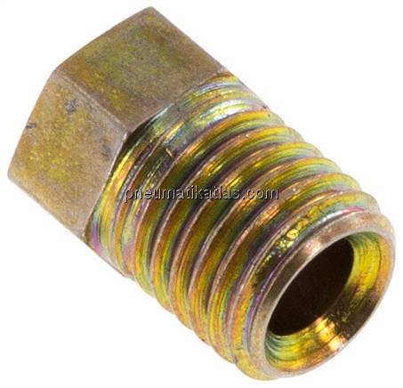 Überwurfschraube 4 LL (M 8x1), DIN 3871