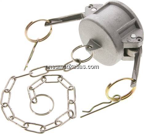 Kamlock-Verschlusskappe (DC) 1-1/2", Aluminium