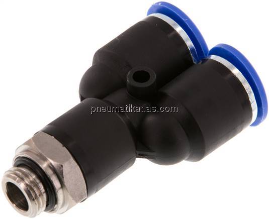 Y-Steckanschluss G 1/4"-12mm, IQS-Standard
