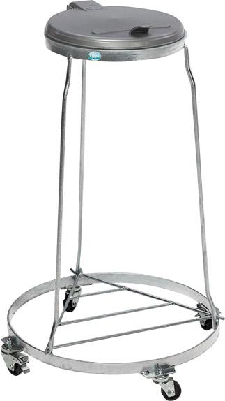 Abfallsammler 120 l verz.stapel/fahrbar KS-Deckel VAR