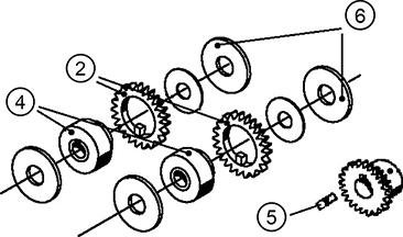 Förderrollenpaar Massivdraht 1,6 mm