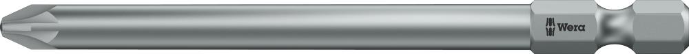 Bit zähhart 1/4" DIN 3126 E6,3 PZ3x89mm Wera Bit zähhart 1/4" DIN 3126 E6,3 PZ3x89mm Wera