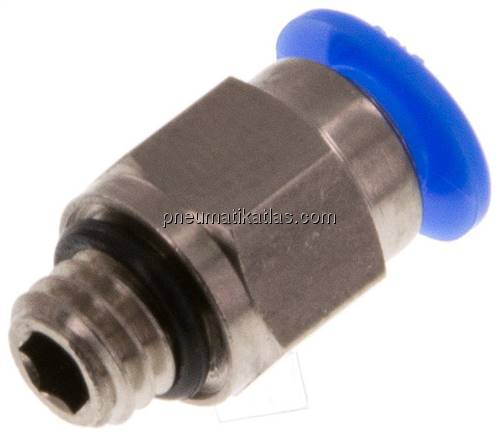 Gerader Steckanschluss M 6-4mm, IQS-Mini Gerader Steckanschluss M 6-4mm, IQS-Mini
