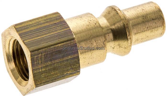 Kupplungsstecker (ARO/ORION) G 1/8"(IG), Messing Kupplungsstecker (ARO/ORION) G 1/8"(IG), Messing