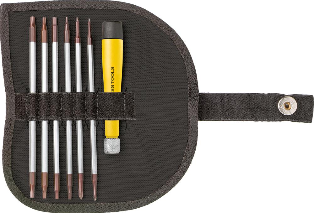 Elektronik- Schraubendreher-Satz ESD mit Wechselklingen 7-teilig PB Swiss Tools Elektronik- Schraubendreher-Satz ESD mit Wechselklingen 7-teilig PB Swiss Tools
