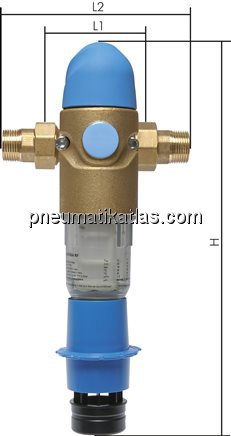 Exemplarische Darstellung: Trinkwasser-Rückspülfil