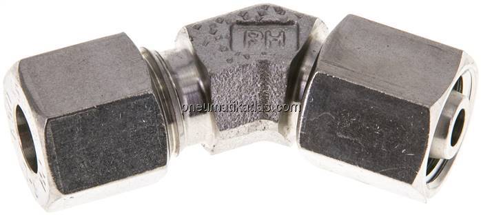 Einstellb. 45°-Schneidringverschraubung 8 L (M14x1,5), 1.4571