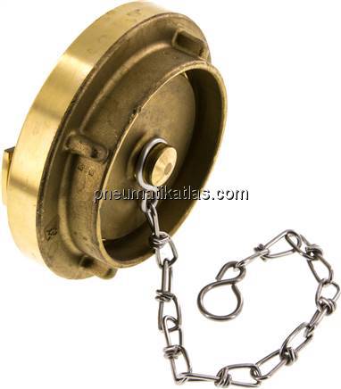 Storz-Blindkupplung 65 (81mm), Messing