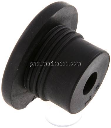 Elastomer-Rohrdurchführung für 8 mm Rohr
