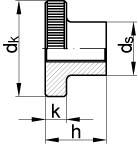 DIN 466 Messing M 10 Ms Artikelbild
