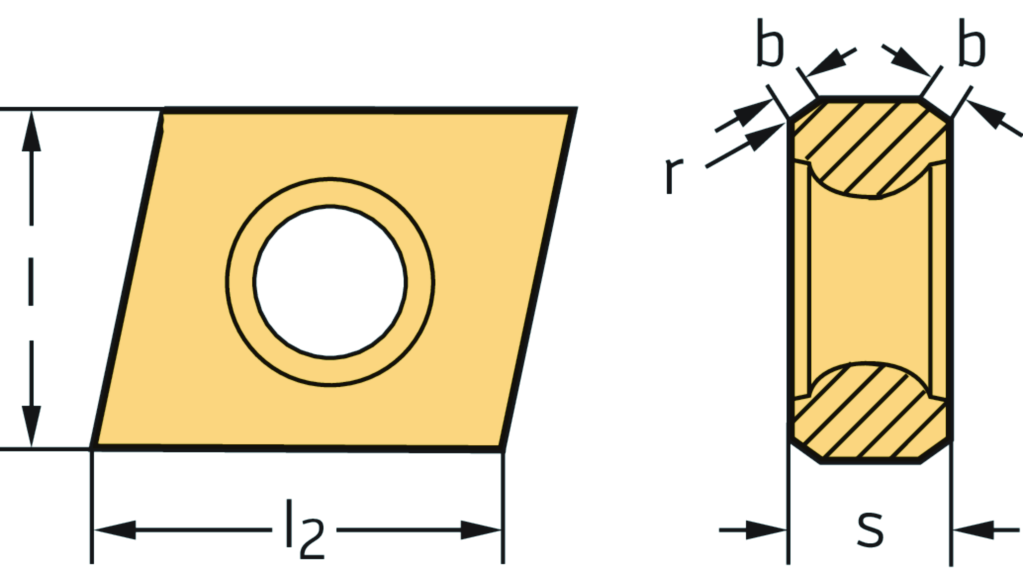 Rhombisch tangential