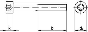 DIN 912 8.8 M 8 x 35 gal Zn mit Innensechsrund Artikelbild