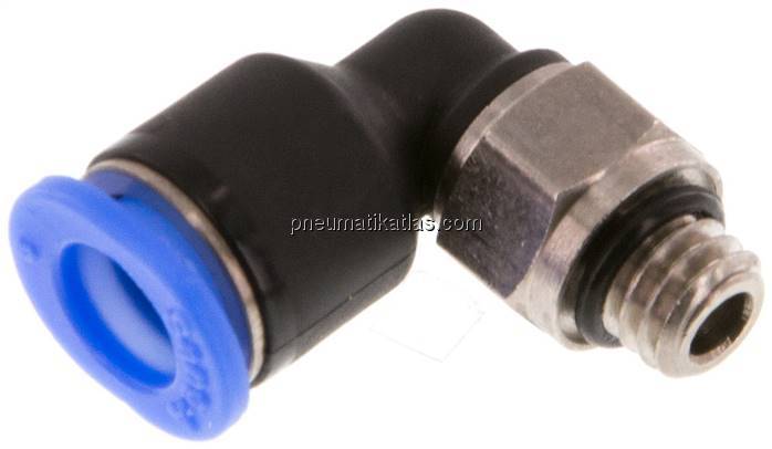 Winkel-Steckanschluss M 6-6mm, IQS-Mini Winkel-Steckanschluss M 6-6mm, IQS-Mini