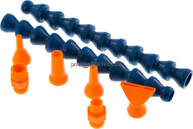 Gelenkschlauch, 1/4", Set: 2 Gelenkschlauchstücke: 2 x 140 mm=280 mm (2 x 10 Mod