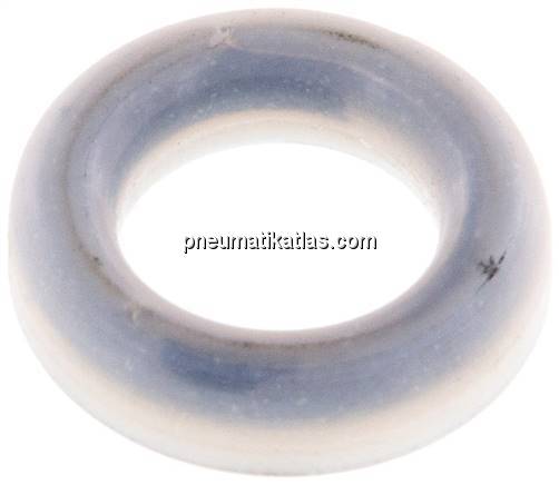 Dichtung (Milchgewinde) DN 10, FKM / PTFE (vollummantelt), 12x20x4,5mm