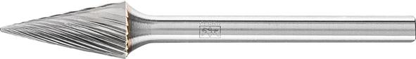 Kleinfrässtift HM Spitzkegelform 0613 5 3mm6x13mm Pferd
