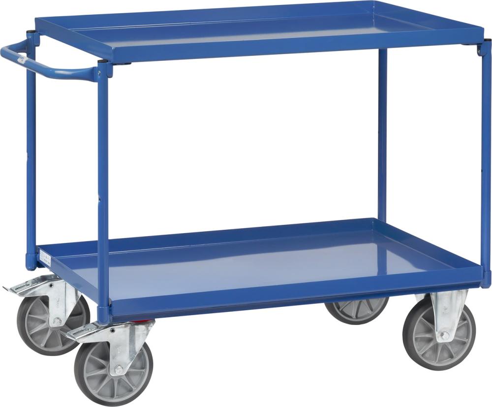 Tischwagen 4822 400kg 2 Wannen 1000x700mm fetra