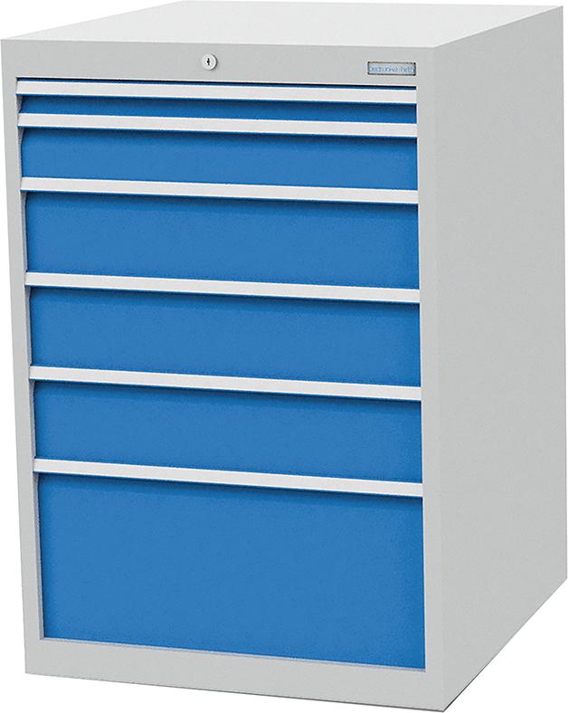 Artikelhauptbild Schubladenschrank T736 705 mm, 6 Sbl. VA