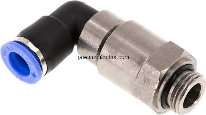 Winkel-Schnelldrehverschraubung G 3/8"-10mm, IQS-Standard